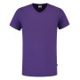 T-shirt V Hals Fitted Outlet 101005 Purple 4XL