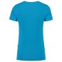T-shirt V Hals Fitted Dames 101008 Turquoise 4XL